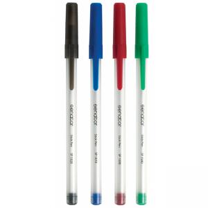 Химикалка Senator Stick Pen, прозрачна, ВАР