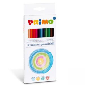 Моливи 12 цвята, акварел, триъгълни, Ø 2.9 мм графит