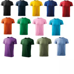 Памучна мъжка тениска в различни цветове