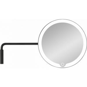 BLOMUS Увеличително огледало MODO за стенен монтаж с LED светлина - цвят черен
