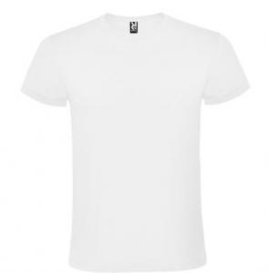 Олекотена тениска в бял цвят