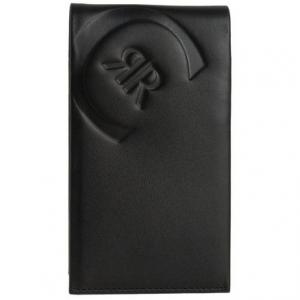 Кожен калъф за документи и телефон