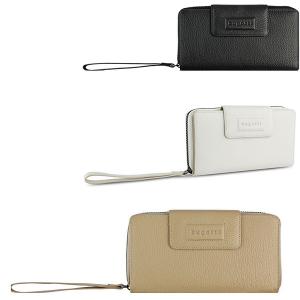 Дамски кожен портфейл Bugatti Elsa Long Zip Wallet