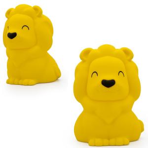 Детска лампа Dhink® - Лъвче, жълта