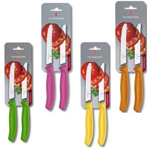 Комплект от два ножа за домати Victorinox Swiss Classic 11 см., назъбено острие