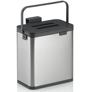 KELA Кош за органични отпадъци “Plata“ стомана - 2,1 л.