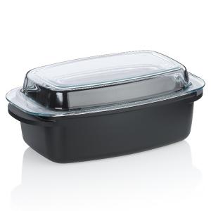 KELA Дълбока тава с капак с керамично покритие “Atura“ - 40 х 22,5 см