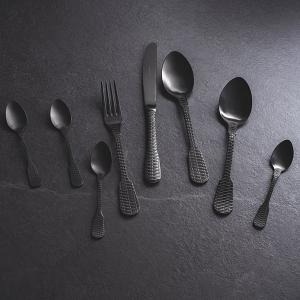 HERDMAR Прибори за хранене “OSIER“- 24 части - черен мат