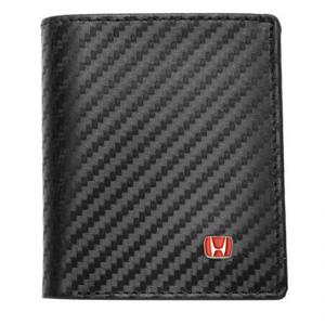 Мъжки вертикален портфейл SILVER FLAME с лого на Honda