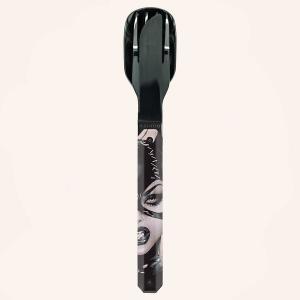 Комплект за хранене Akinod Straight Cutlery 12H34, Catwoman