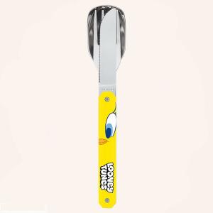 Комплект за хранене Akinod Straight Cutlery 12H34, Tweety Bird