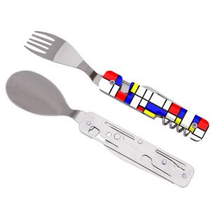 Комплект за хранене Akinod Multifunction Cutlery 13H25, Abstraction