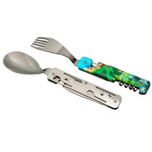 Комплект за хранене Akinod Multifunction Cutlery 13H25, Summer Mountain