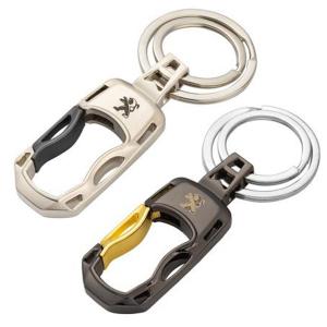 Ключодържател SILVER FLAME с лого на Peugeot