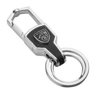 Ключодържател SILVER FLAME с лого на Peugeot