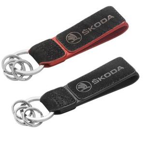 Ключодържател SILVER FLAME с лого на Skoda