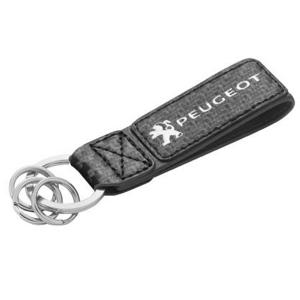 Ключодържател SILVER FLAME с лого на Peugeot