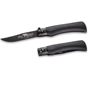 Джобен нож Old Bear Total Black XL, черен болстер