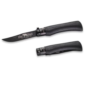 Джобен нож Old Bear Total Black L, черен болстер