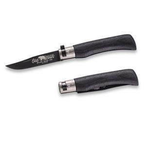 Джобен нож Old Bear Total Black S, никелиран болстер