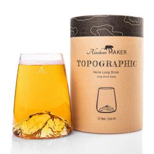 Кристална чаша Alaskan Maker TOPOGRAPHIC Etna