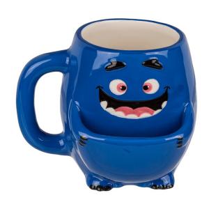 Керамична чаша Cokie Cudler blue Monster 450 мл