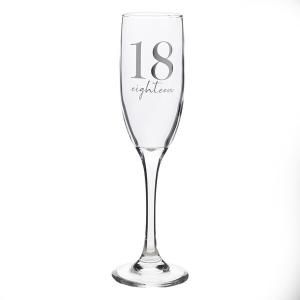Юбилейна чаша за шампанско „18-ти рожден ден“