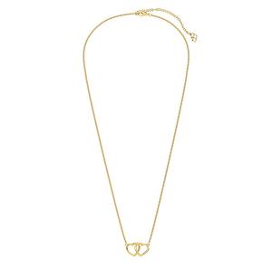 Колие с медальон Chocli Преплетени сърца