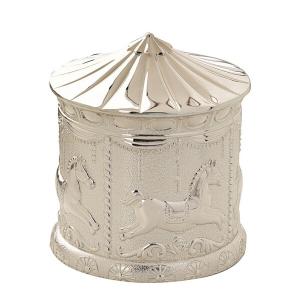 Касичка Bambino Carousel, посребрена