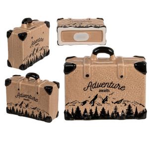 Керамична касичка куфар, Travel