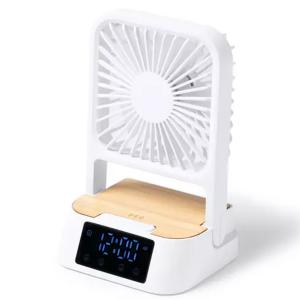 Вентилаторче с безжично зарядно 15W