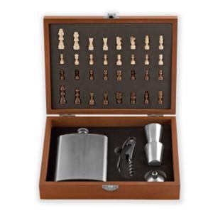 Комплект за уиски с шах