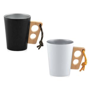 Двустенна чаша с бамбукова дръжка