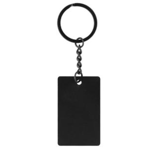 Правоъгълен метален ключодържател