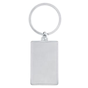 Метален правоъгълен ключодържател