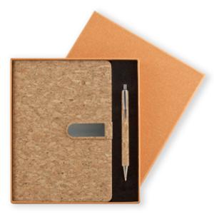 Комплект тефтер и химикалка