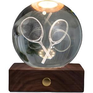 GINGKO 3D Смарт лампа “Amber Crystal“ - Тенис ракети