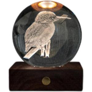 GINGKO 3D Смарт лампа “Amber Crystal“ - Рибарче