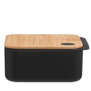 MAKU Кутия за съхранение с бамбуков капак 0,28 л. - размер S