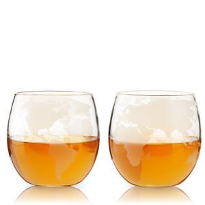 VISKI Чаши за уиски “GLOBE“ 2 бр. - 350 мл.
