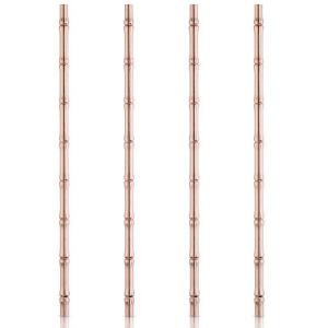 VISKI Коктейлни сламки “Bamboo Copper“ - 4бр.