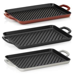 KELA Чугунена оребрена плоча за печене “Calido“- 35х25 см