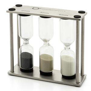 BREDEMEIJER Стоманен троен таймер за чай “Duet Classic“ - 2/3/5 мин.