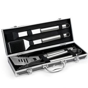 LEOPOLD VIENNA Комплект за барбекю в куфарче - 4 части