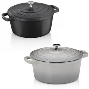 KELA Чугунена тенджера с капак “Calido“ - Ø 26 см