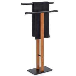 KELA Поставка за кърпи “Amir“ - черна - свободно стояща