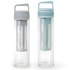 LEOPOLD VIENNA Стъклена филтрираща бутилка за студено кафе “Moshi“ - 400 мл