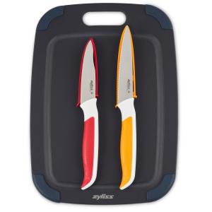 ZYLISS Комплект от 2 бр. ножове с дъска за рязане