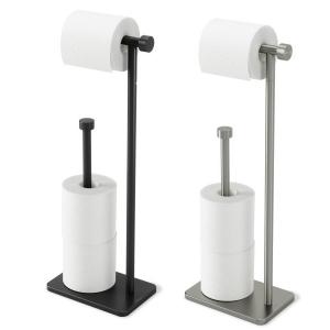 UMBRA Стойка за тоалетна хартия с поставка за допълнителни ролки “CAPPA“