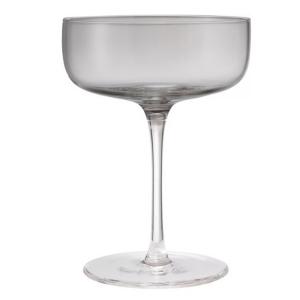 BLOMUS К-т от 4 бр чаши за шампанско FUUMI, 280 мл - цвят опушено сиво (Smoke)